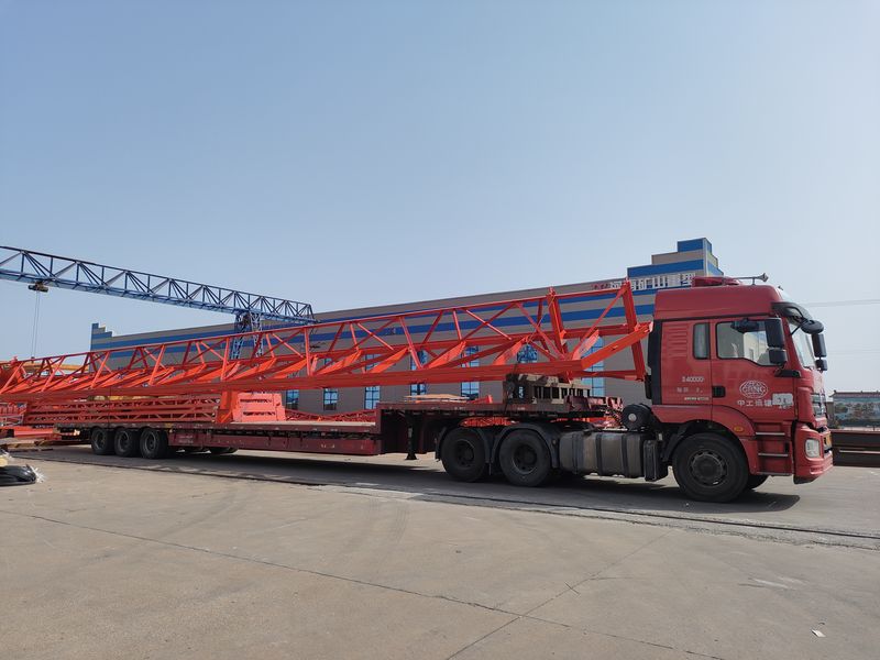 電動葫蘆門式起重機  MH10t—25m 制作完成，發往陜西榆林交付客戶使用